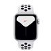 ساعت مچی هوشمند اپل واچ سری5 44 میلیمتر با بند Pure Platinum/Black Nike Sport